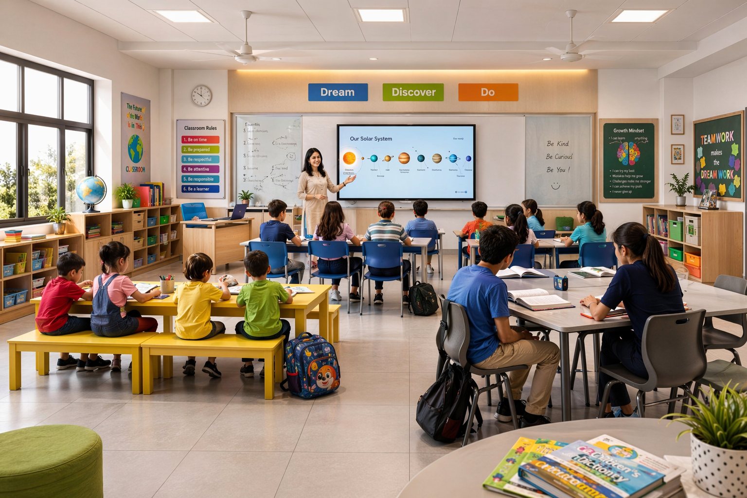 What Size Bench is Best for School Students